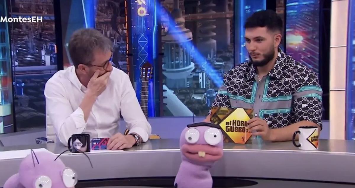 Pablo Motos y Omar Montes, en 'El Hormiguero'.
