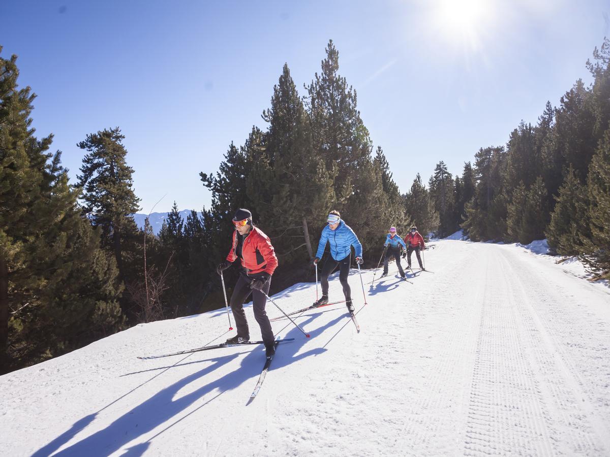 L'esquí nòrdic desperta interès aquesta temporada després de les nevades