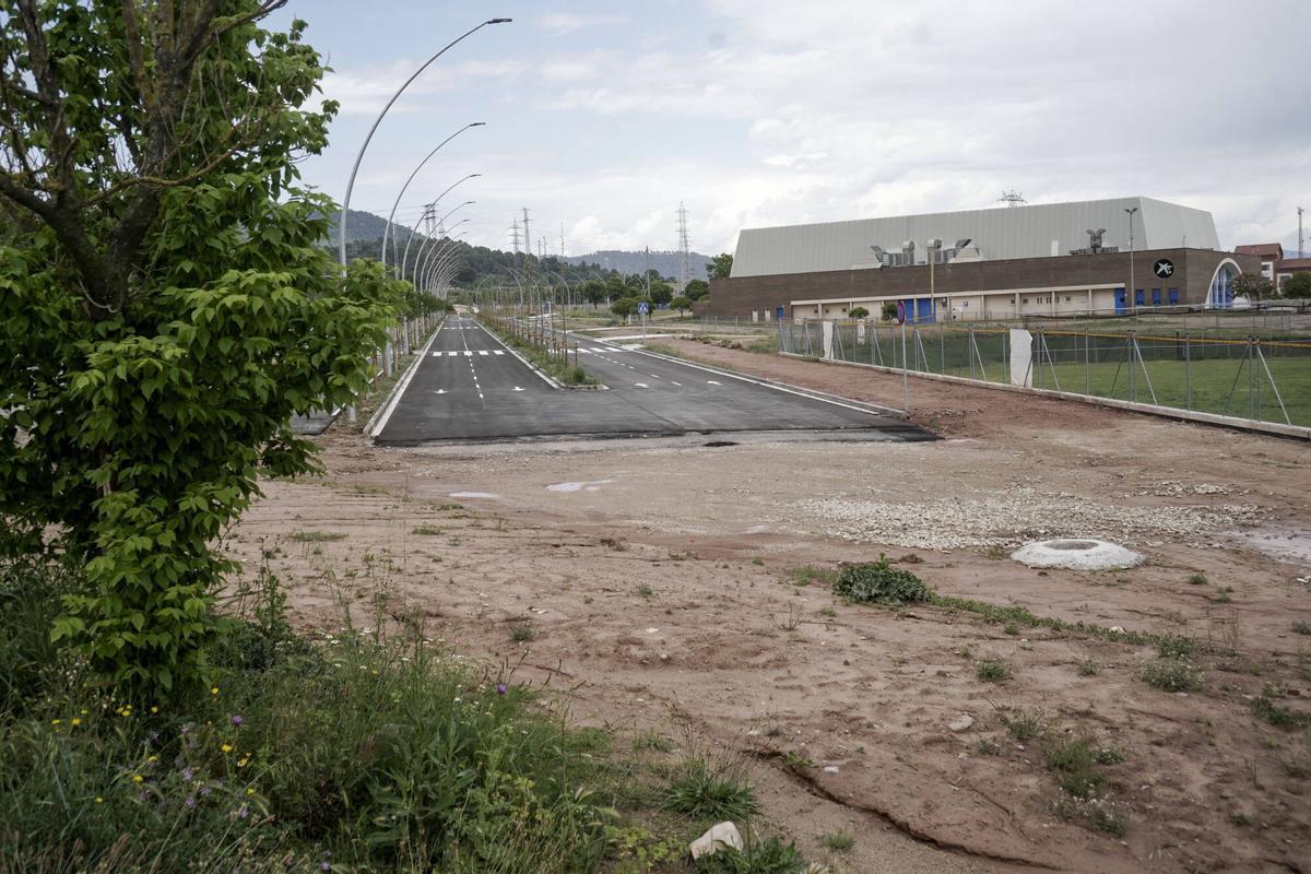 MANRESA . OBRES POLIGON PONT NOU