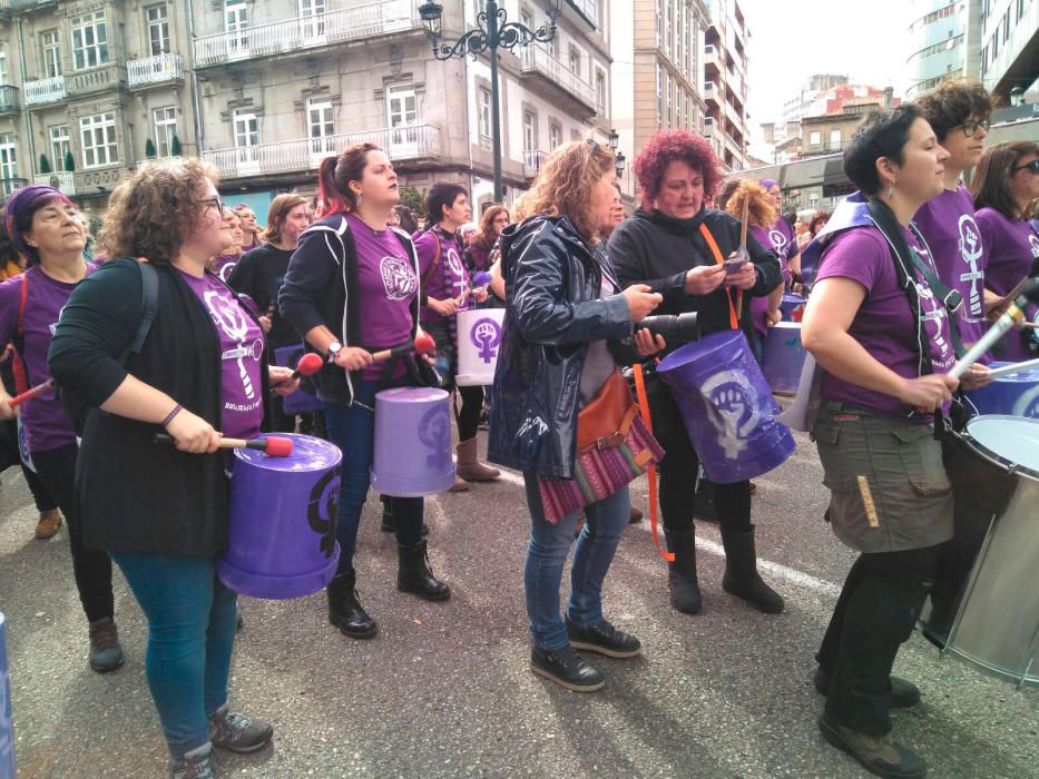 Las mujeres gallegas claman en Vigo por la igualda