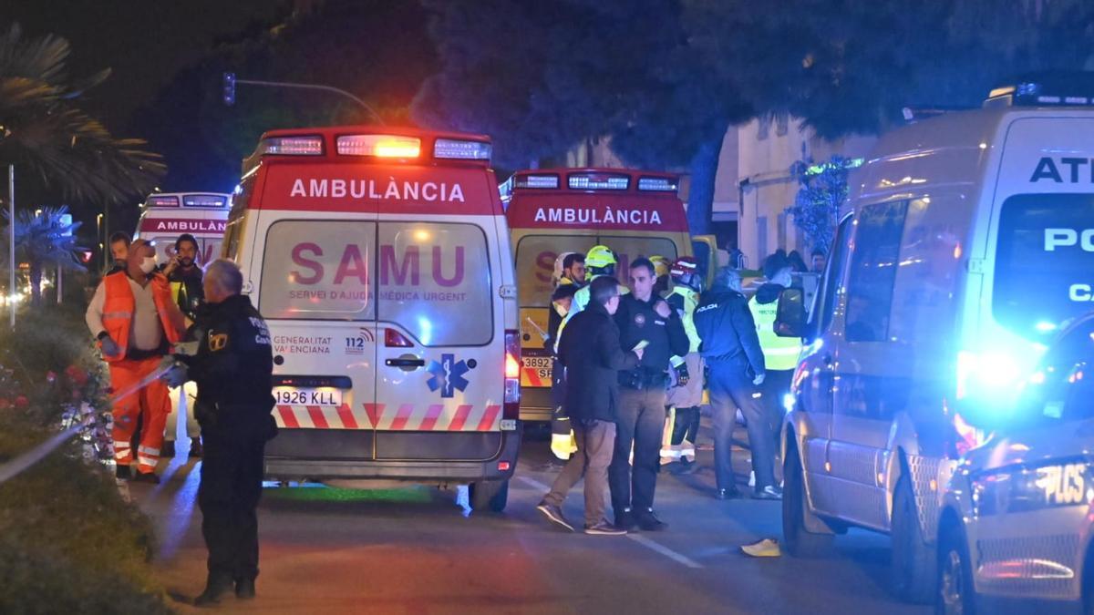 Atropellament mortal a Castelló: un conductor ebri mata tres vianants Atropellament mortal a Castelló: un conductor ebri mata tres vianants