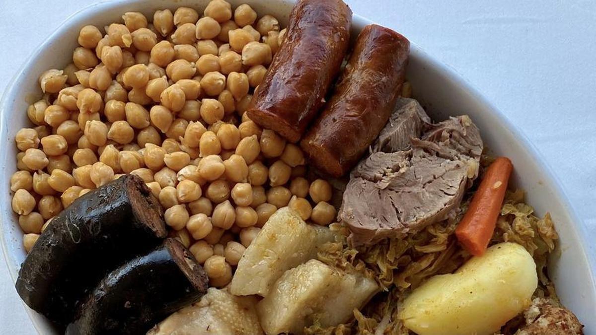 El cocido de Cruz Blanca Vallecas.