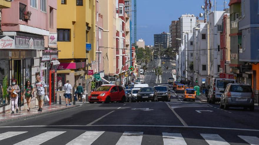 Una subvención del Cabildo renovará la zona comercial de Schamann