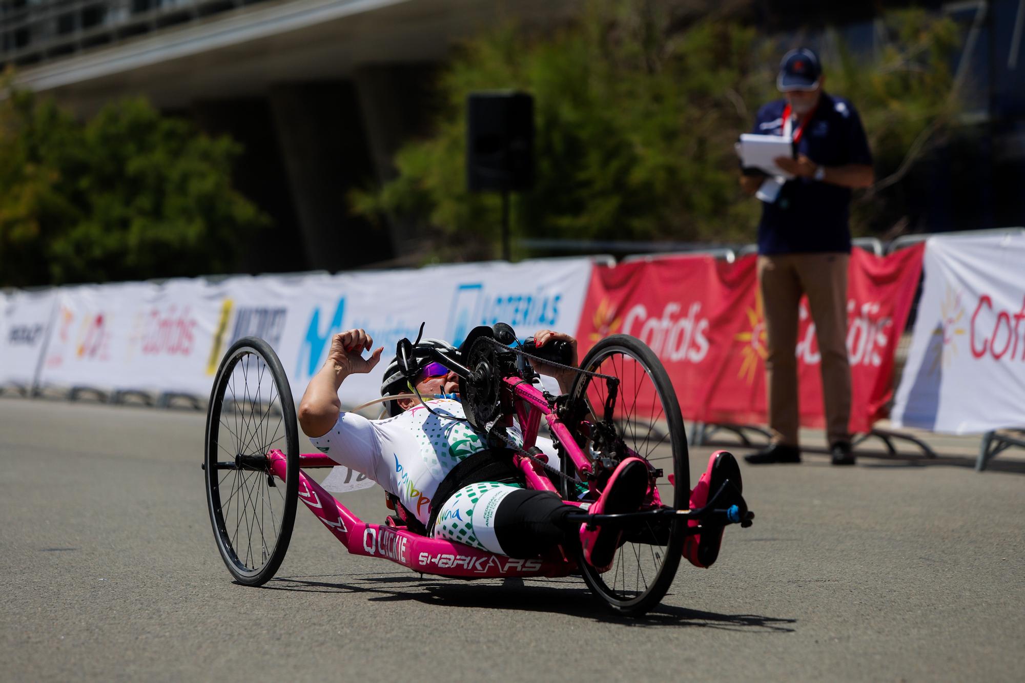 Así han sido las pruebas de ciclismo adaptado en La Marina