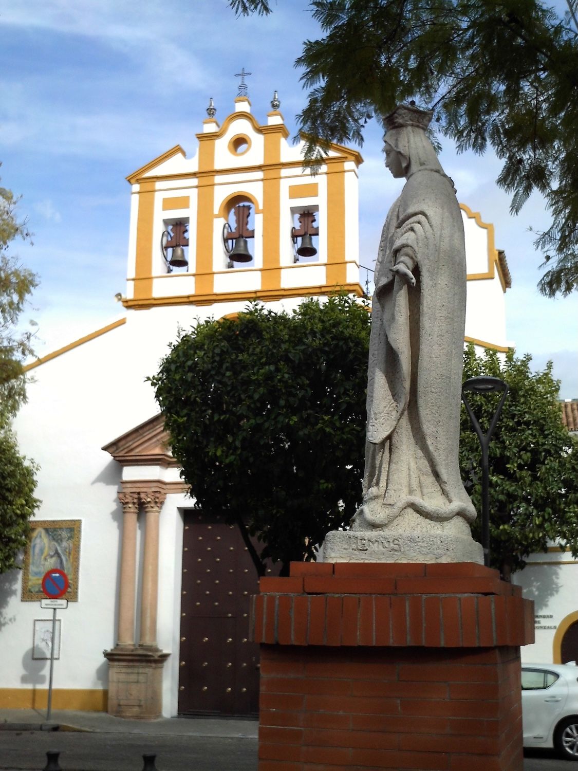 Iglesia de San Gonzalo, en el Barrio de León, Triana, Sevilla.