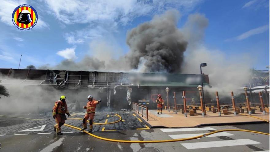 Incendio en un restaurante de Bonaire