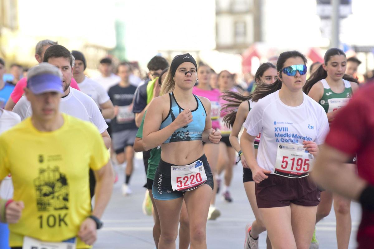 Así fue la media maratón Coruña21