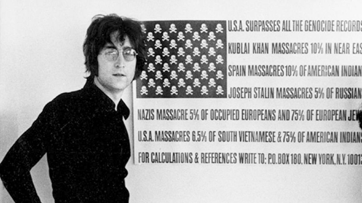 John Lennon, en los años 70.