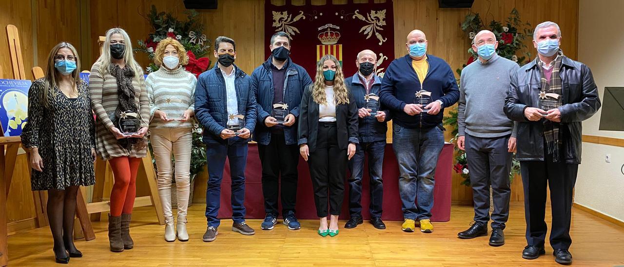 Nombramiento de los Reyes Magos y el Cartero Real en San Vicente.