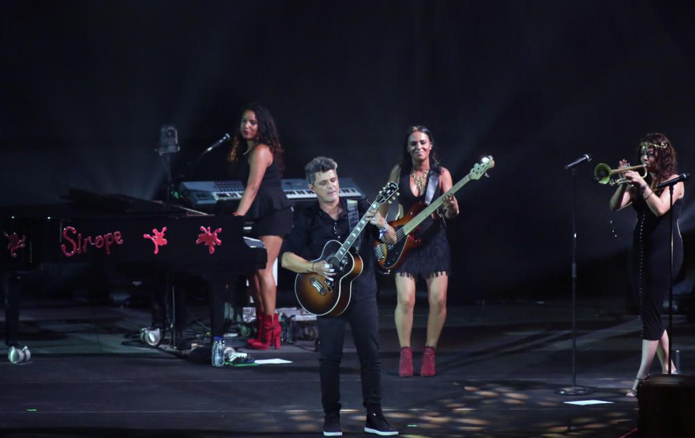 Concierto de Alejandro Sanz en Málaga