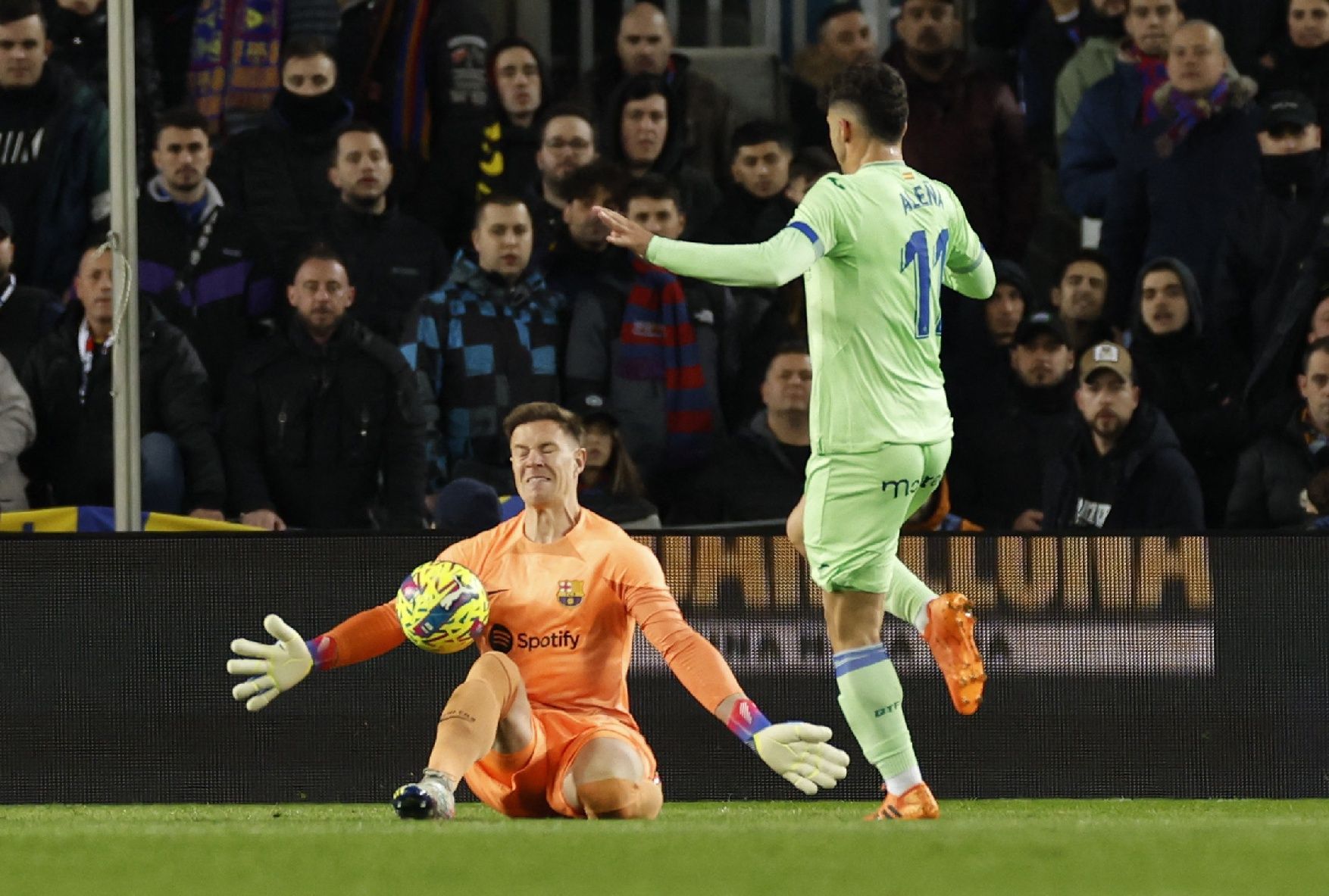 Les millors imatges del partit del Barça - Getafe