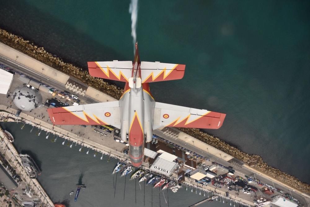 Alicante, a vista de la patrulla Águila