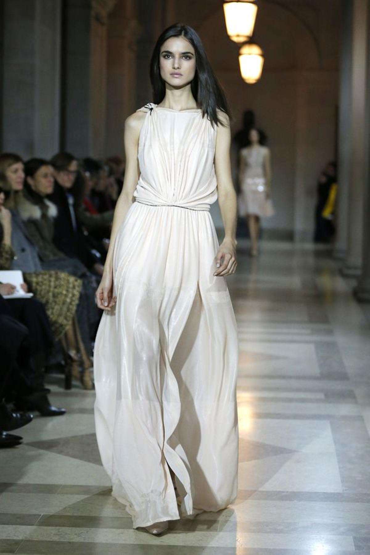 Blanca Padilla en el desfile de Carolina Herrera