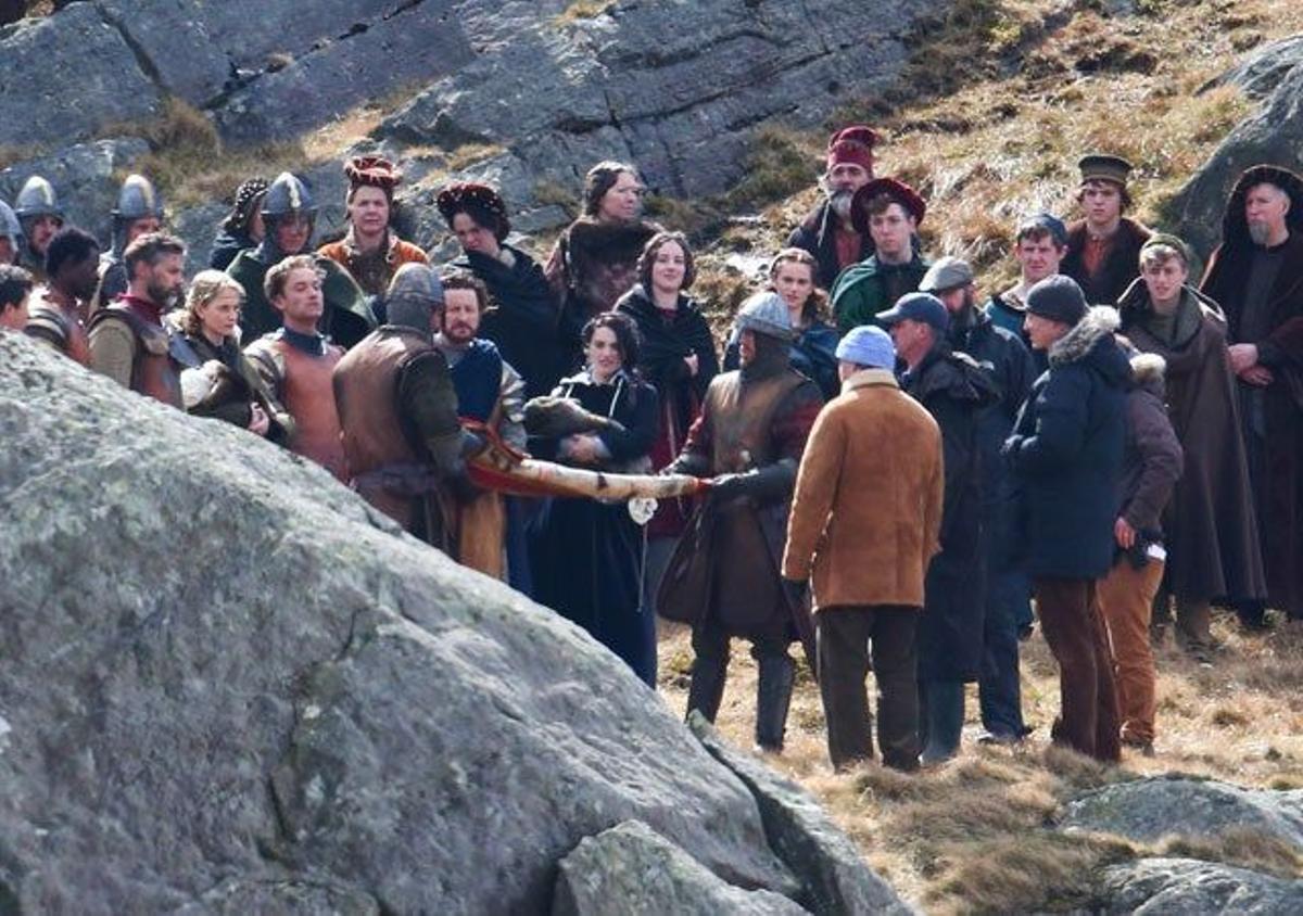 Primeras escenas del rodaje de 'Knights of the roundtable: King Arthur'