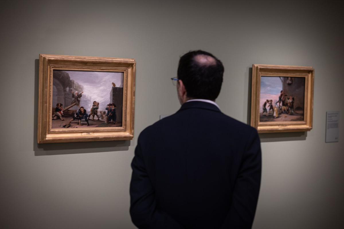 En imágenes | Las obras de Goya de la Fundación Ibercaja se 'refugian' por un tiempo en el Patio de la Infanta