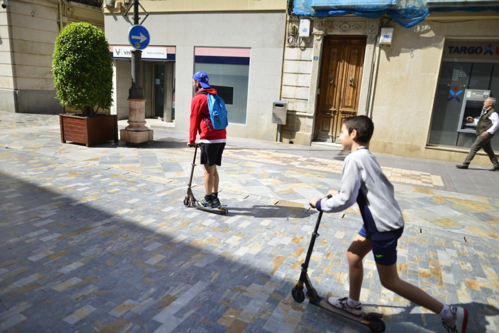 Así ha sido el primer día de desconfinamiento para los niños de Cartagena