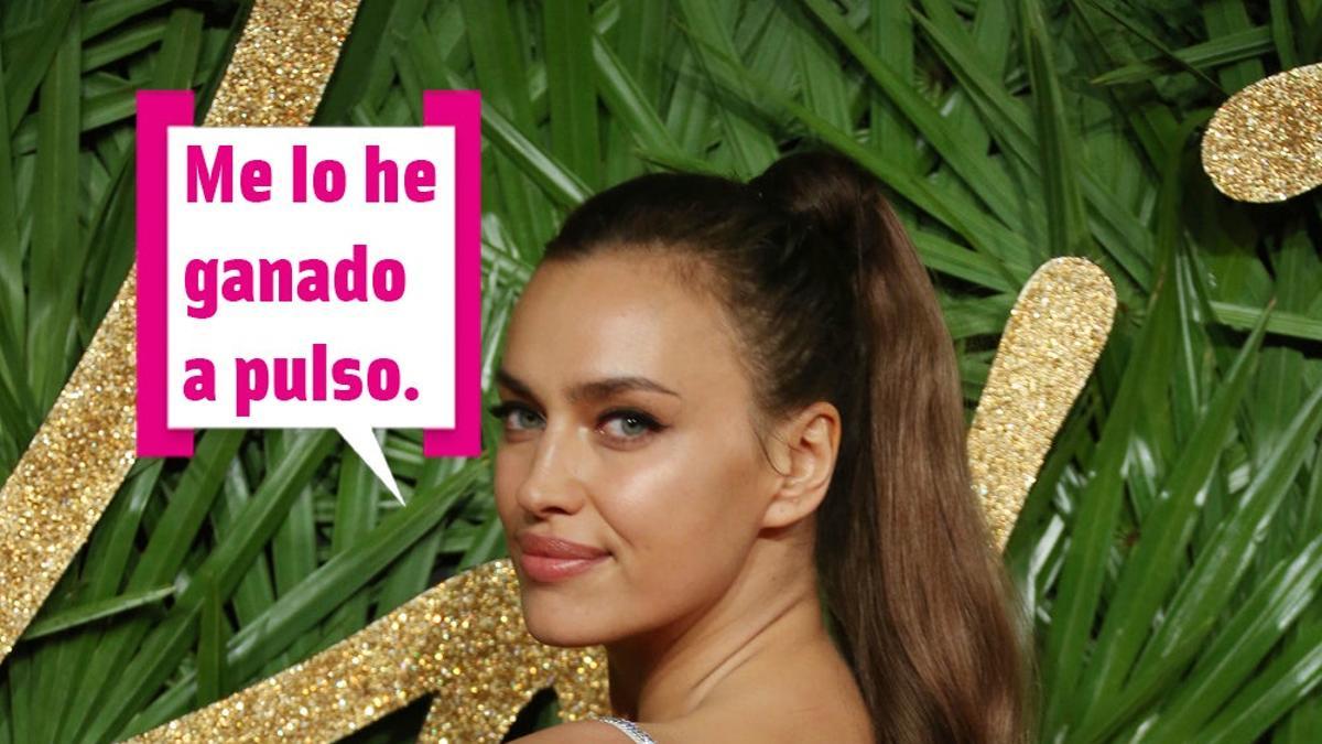 Irina Shayk en los Fashion Awards 2017