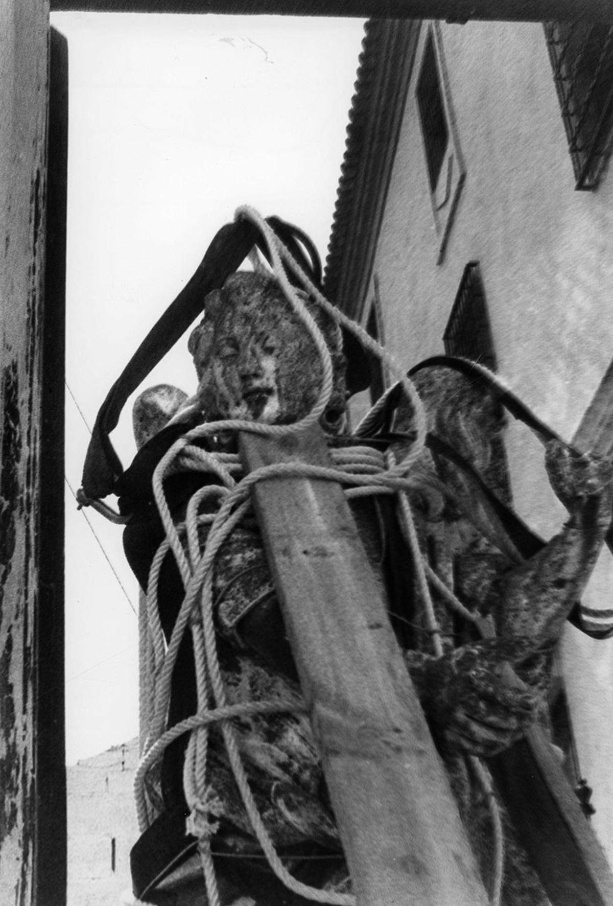 La restauración del Triunfo de San Rafael de 1985, en imágenes