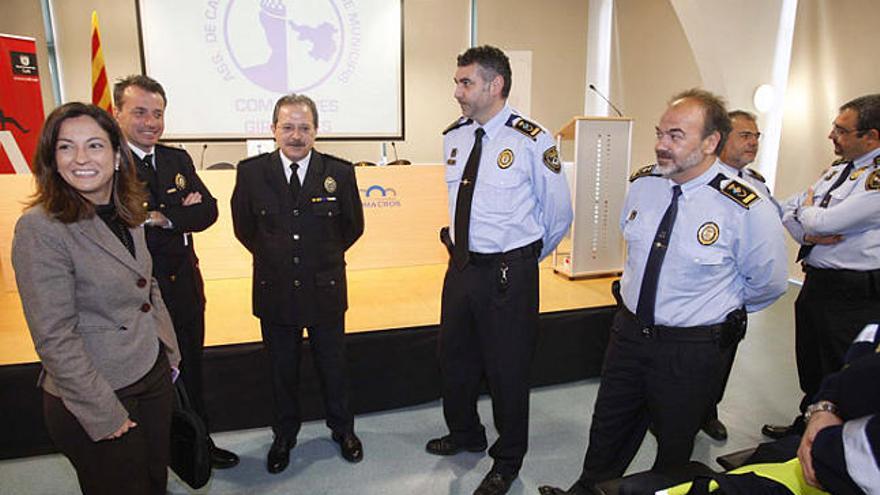 La Coma Cros va acollir ahir la presentació de la memòria policial.