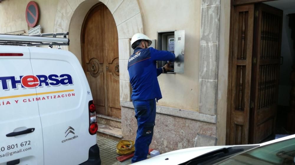 Sant Llorenç beginnt den Wiederaufbau