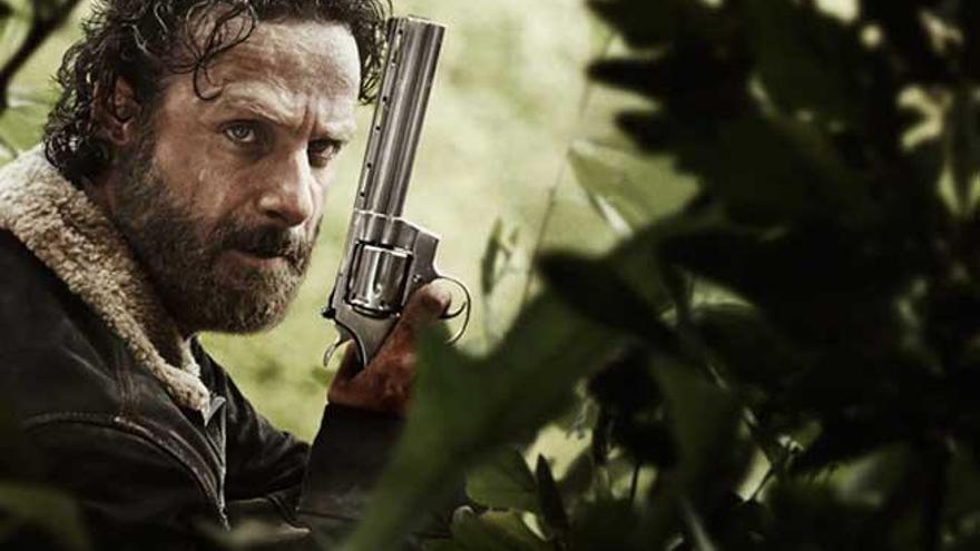 Andrew Lincoln es Rick Grimes.