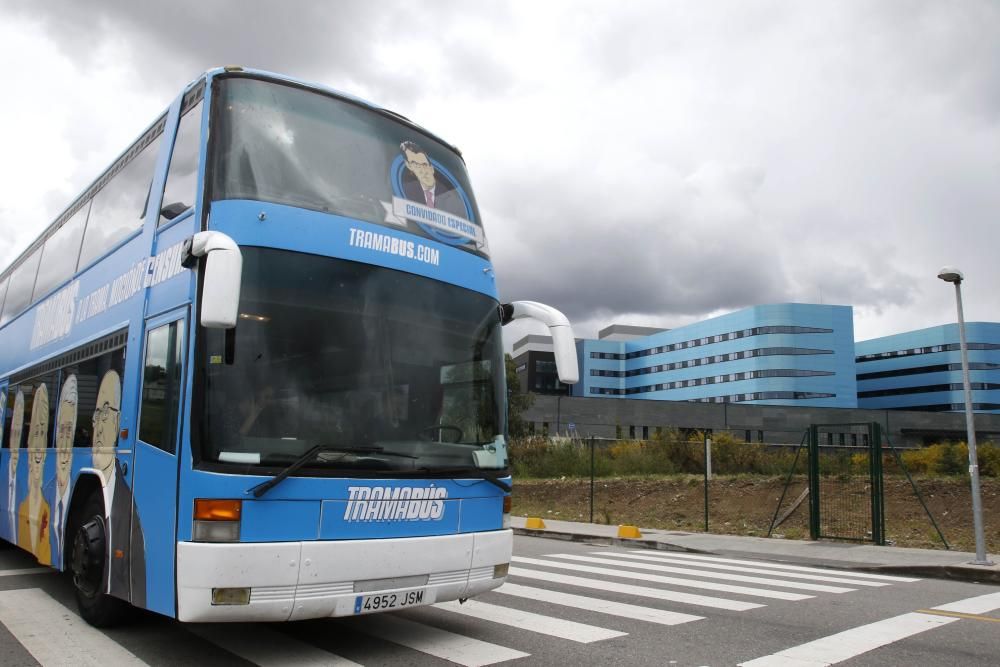 El "Tramabús" aparca en Vigo