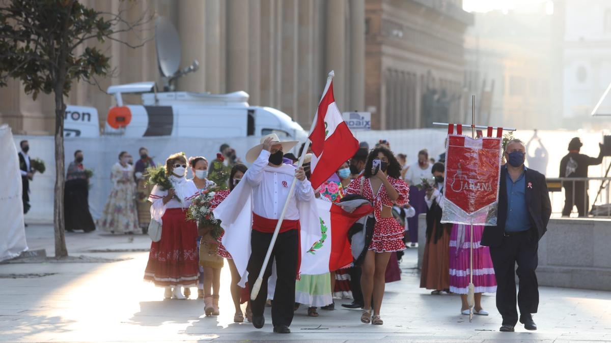 FOTOGALERÍA | La Ofrenda de Flores de estas fiestas del Pilar 2021