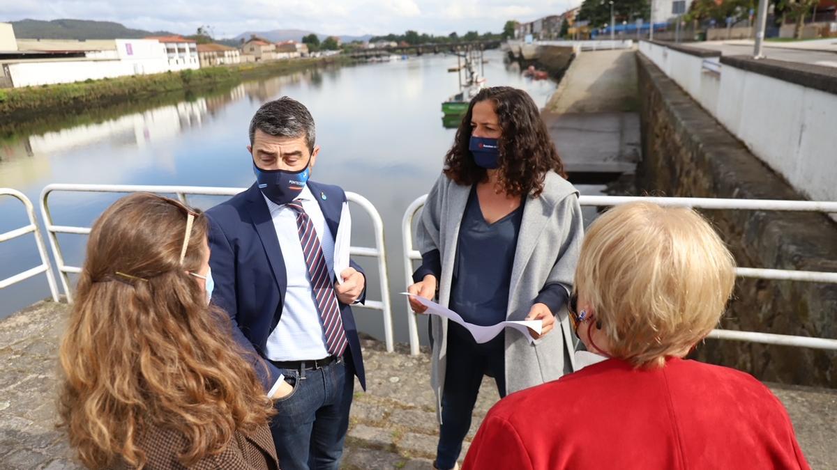 Susana Lenguas expuso el proyecto en el propio puerto.