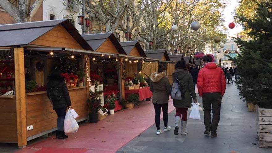 El mercat de nadal en una imatge d&#039;arxiu.