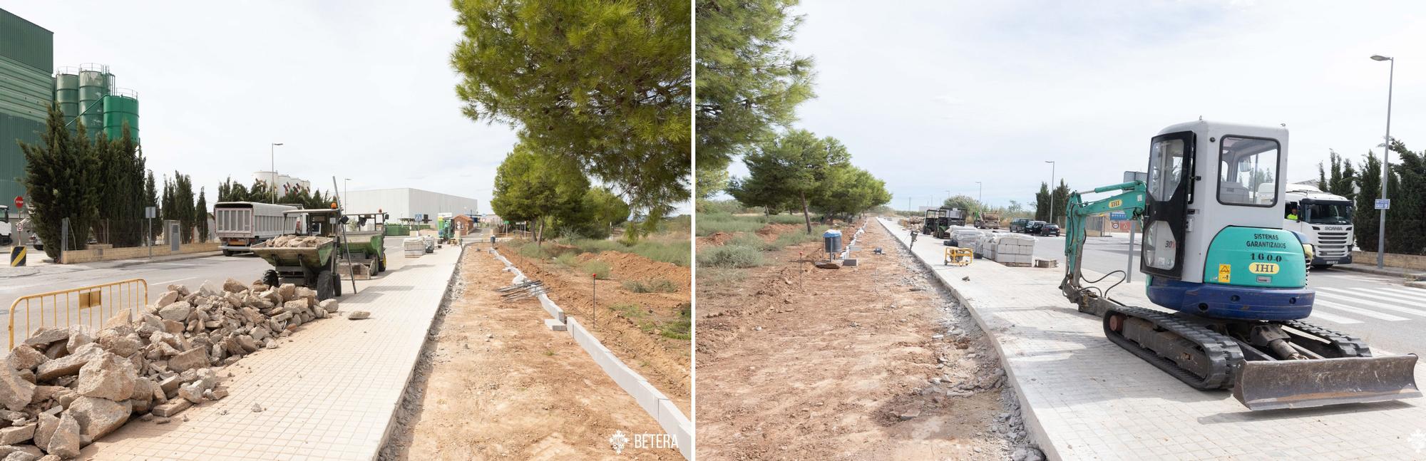 Un nuevo carril bici en Bétera para unir el casco urbano con l&#039;Horta Vella