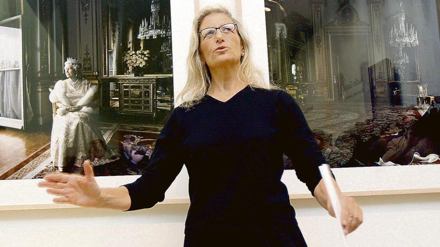 La fotógrafa Annie Leibovitz.