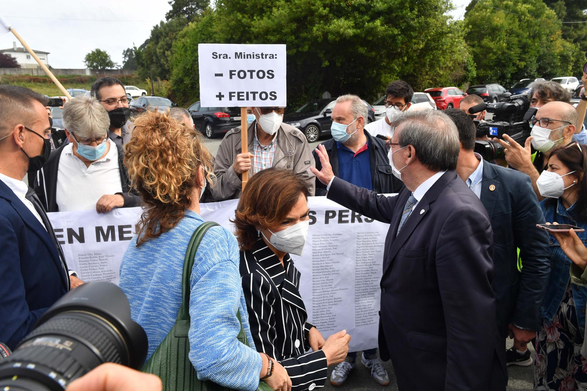 Acto oficial de la apertura de las jardines del pazo de Meirás