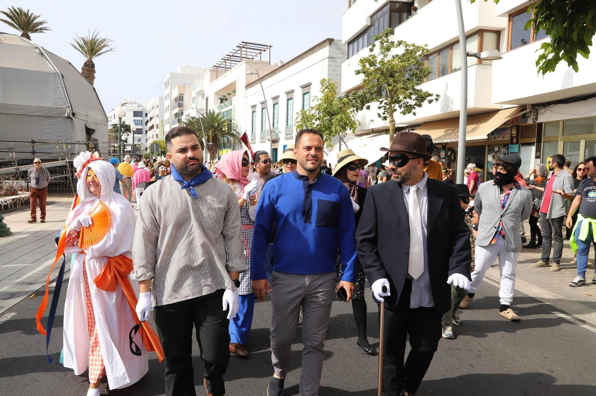 Los Buches estrenan el barco 'El Volador' en el Carnaval Tradicional de Arrecife 2024