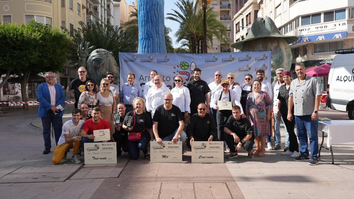 Entrega de premios a los ganadores del certamen Arrocito de Castelló