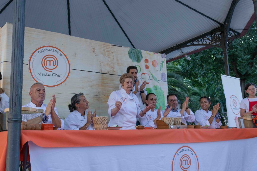 GALERÍA | Campamentos MasterChef con Aurelia, Garrote y alimentos de Zamora