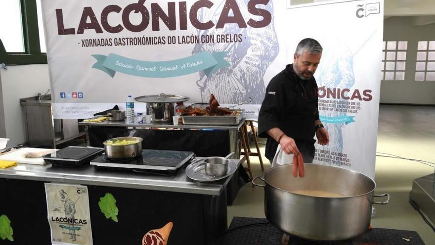 Jornadas lacónicas en el mercado de San Agustín.