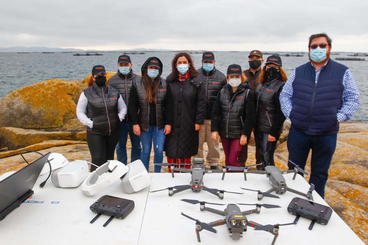 El 50% del alumnado del curso de drones es femenino.