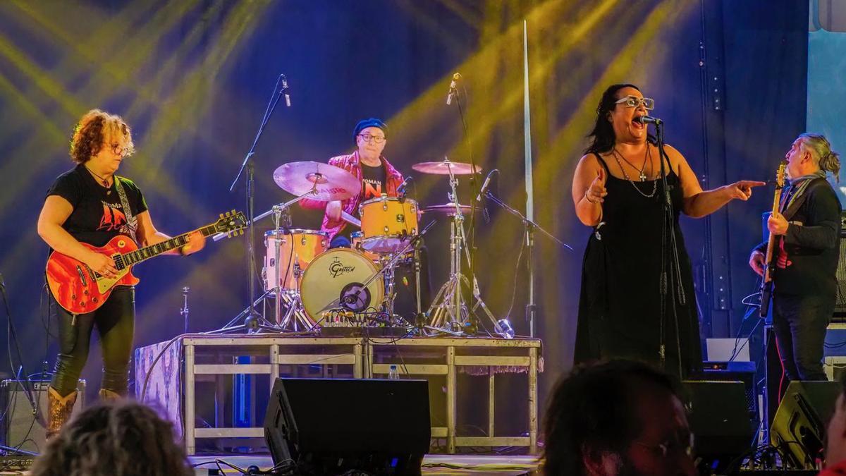 Una actuación de Anne & The Blues Diggers