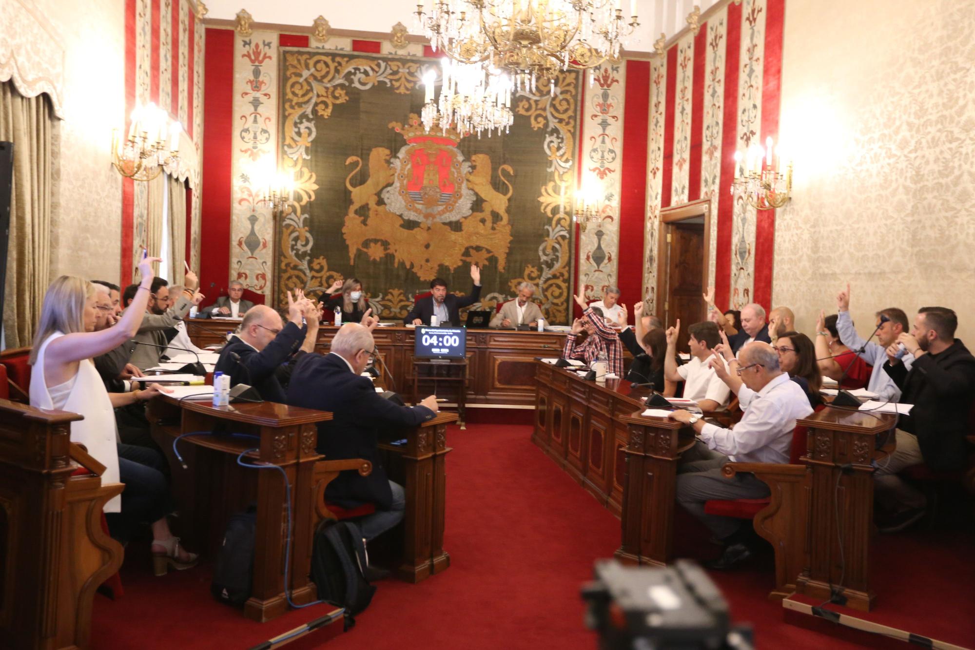 Pleno Municipal del Ayuntamiento de Alicante