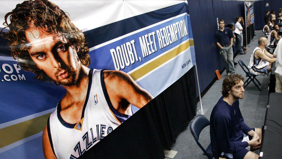 Fueron los Memphis Grizzlies los que draftearon a Pau Gasol con el pick 3 en 2009, y allí es donde se empezó a forjar la historia.