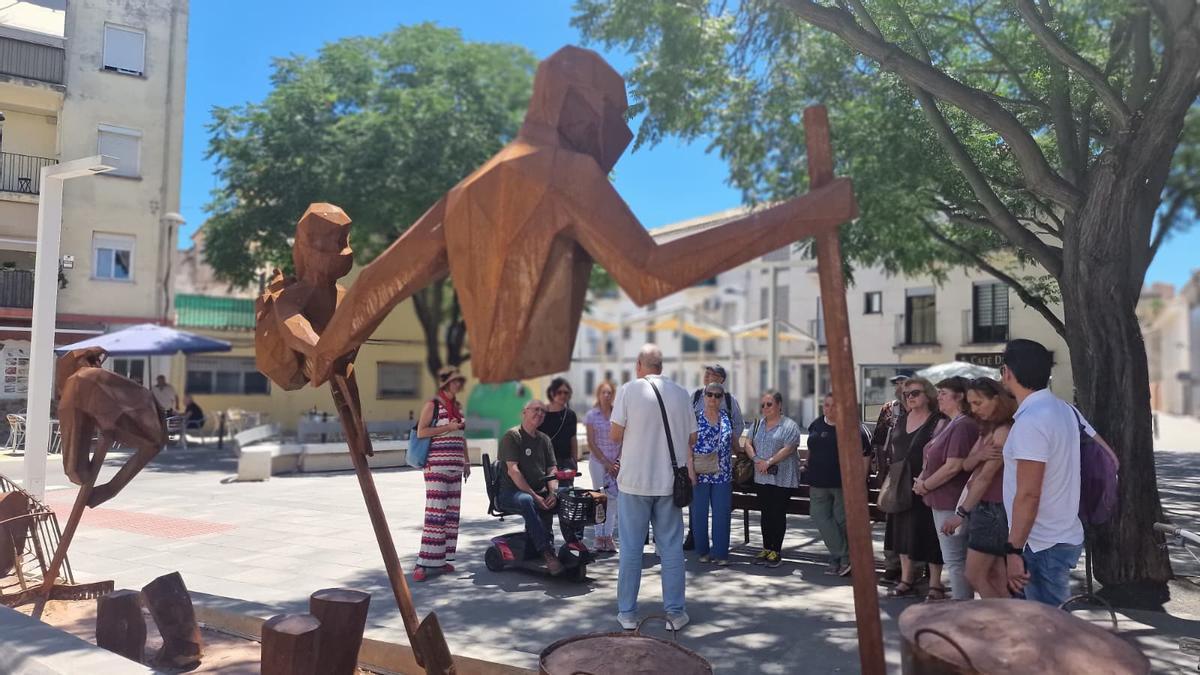 La escultura de Alaquàs.