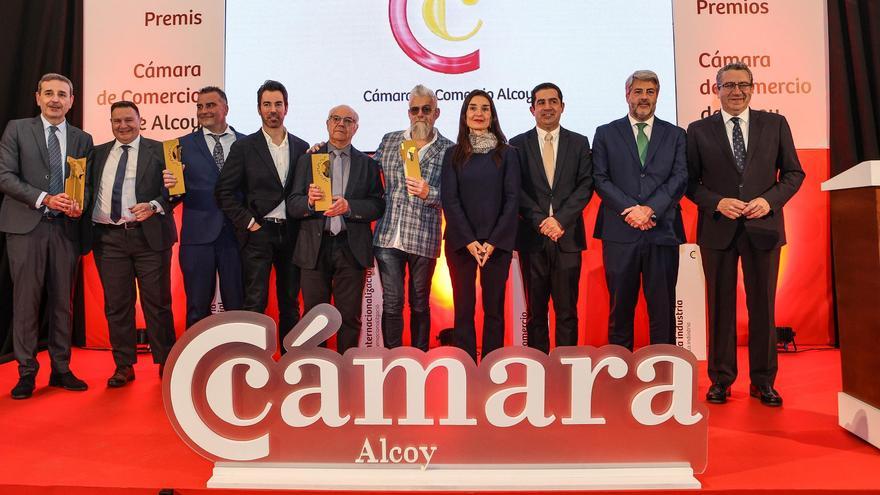 Entrega de premios de la Cámara de Comercio de Alcoy