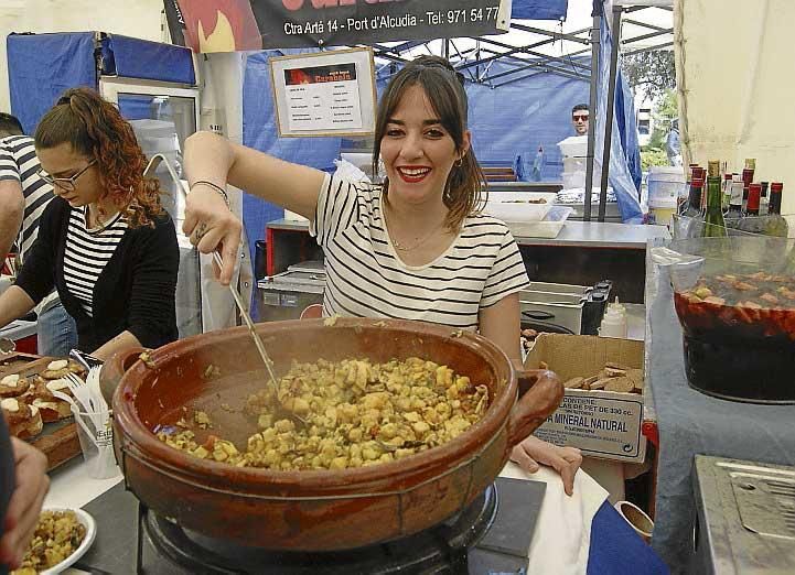 Feria de la sepia en Alcúdia