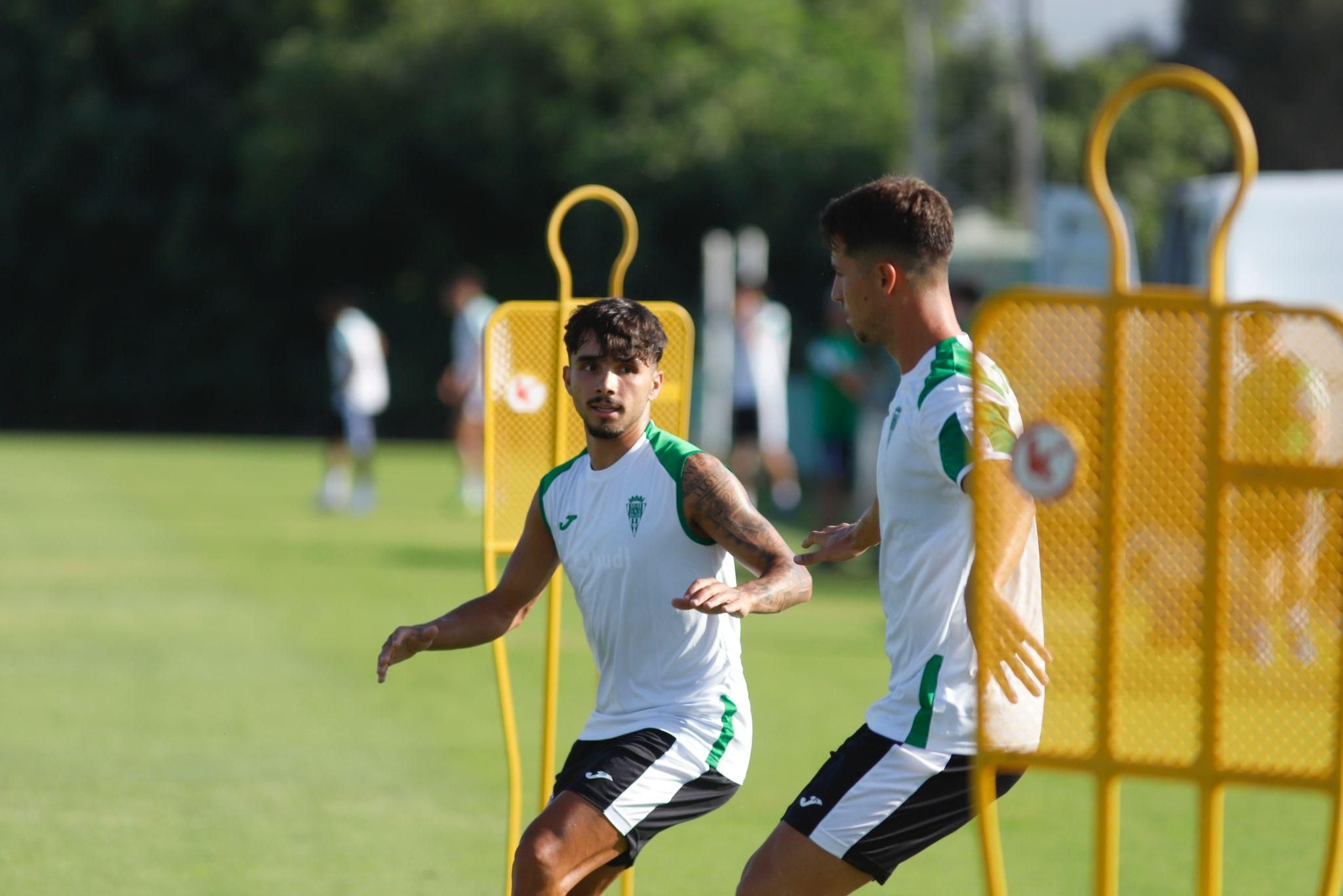 El primer entrenamiento de la pretemporada del Córdoba CF, en imágenes