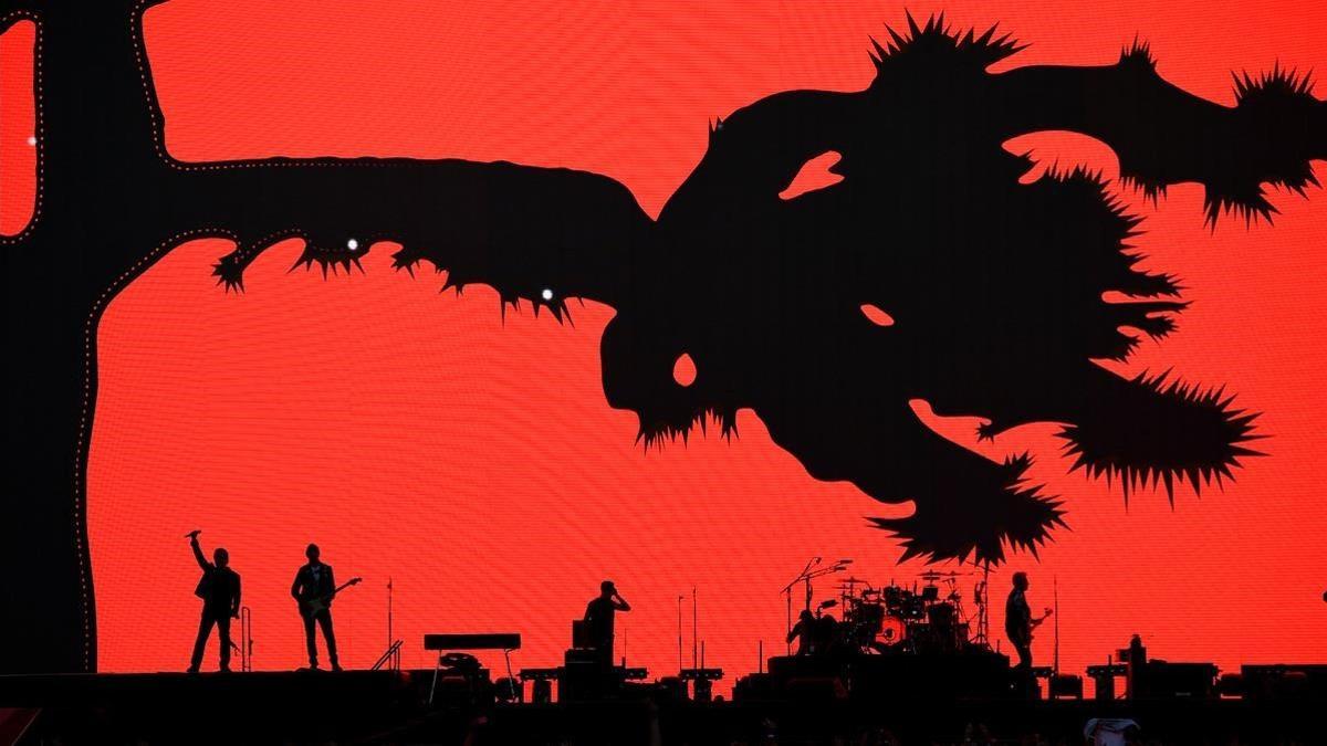 Gira de 'The Joshua Tree'- U2 en Londres.