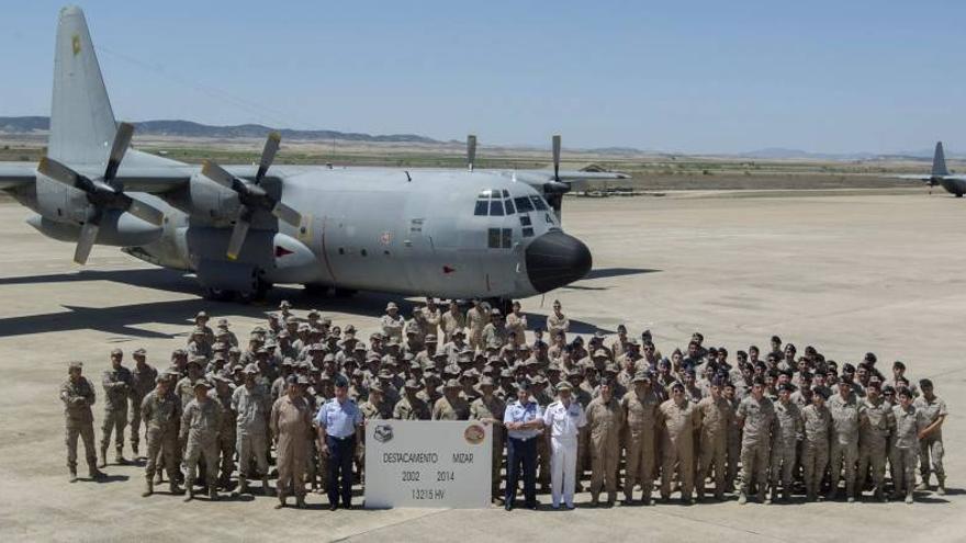 El destacamento Mizar deja Afganistán tras doce años