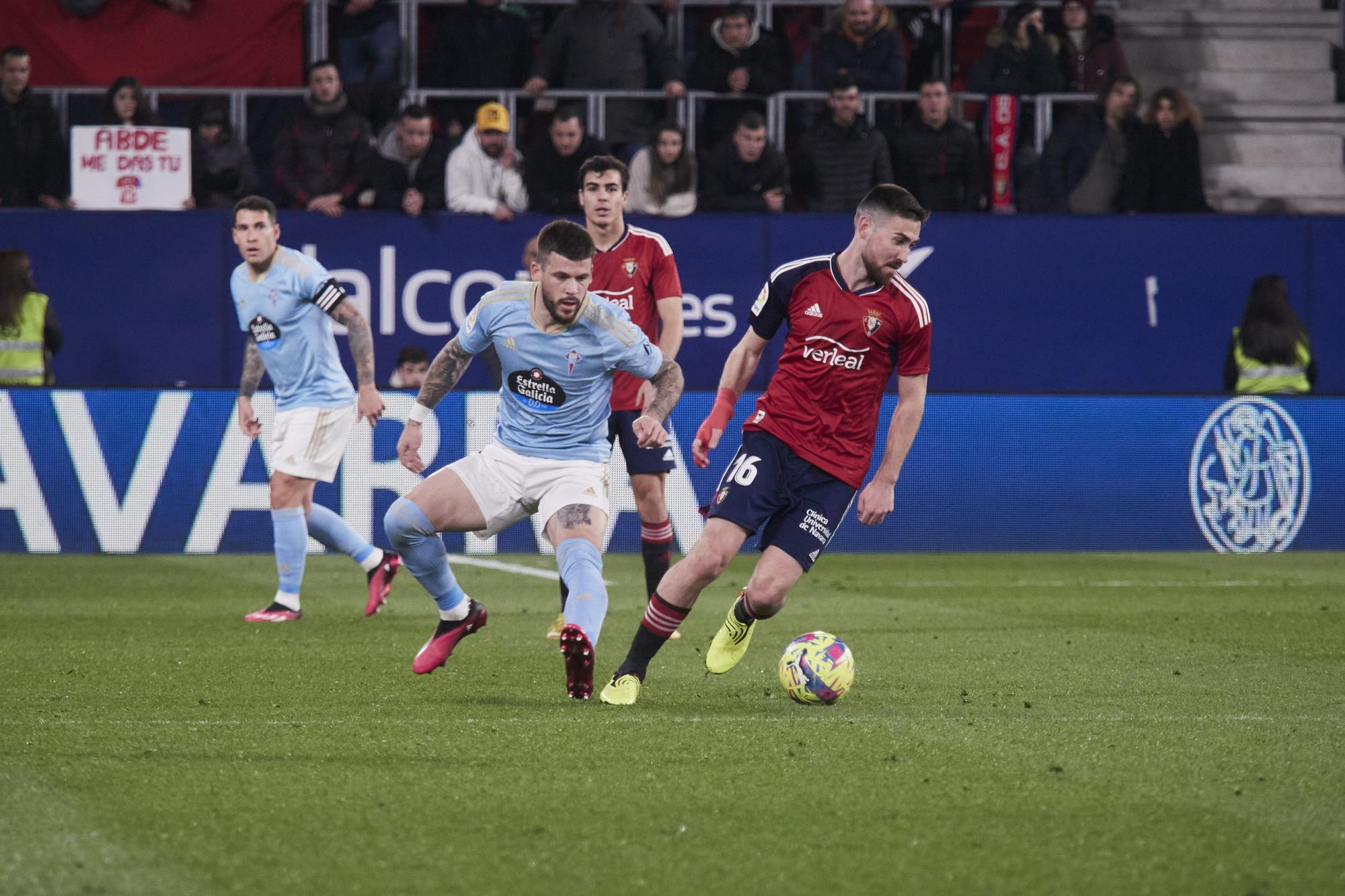 Las mejores imágenes del Osasuna - Celta