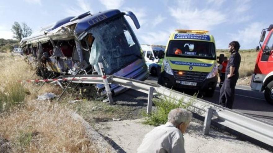 El conductor del autobús accidentado en Ávila no se durmió