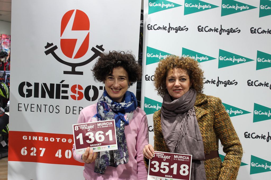 Entrega de dorsales de la Carrera de la Mujer 2023 (viernes por la mañana)