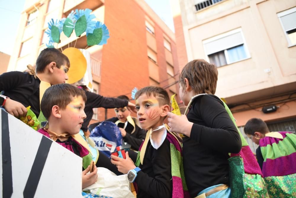 Cabalgata fallera en Sagunt